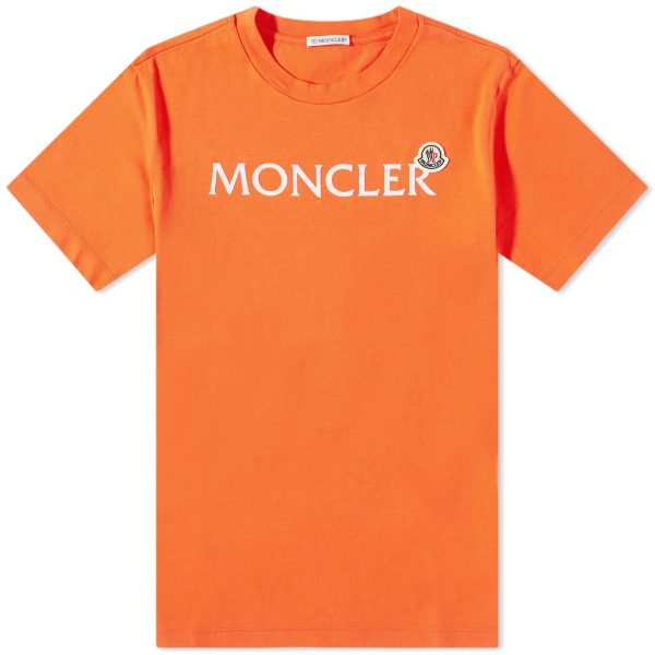 Moncler Text Logo T-Shirt