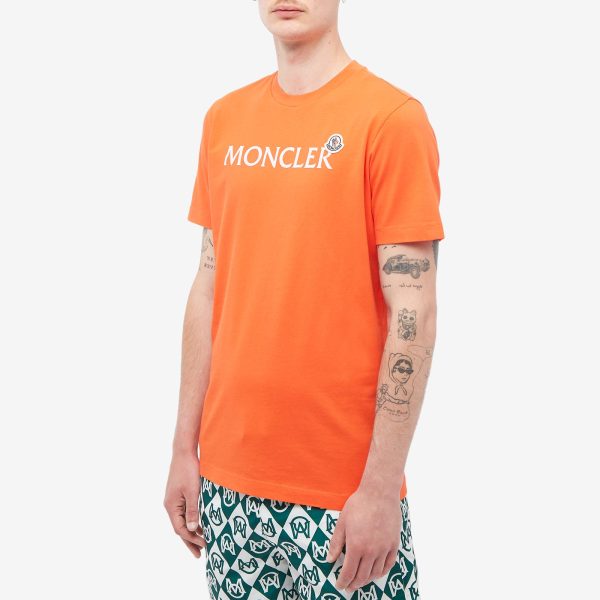 Moncler Text Logo T-Shirt