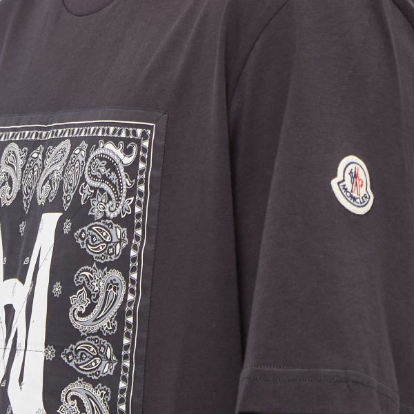 Moncler Bandana Print T-Shirt