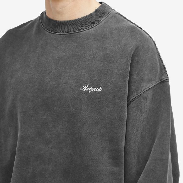 Axel Arigato Honor Washed Crew Sweatshirt