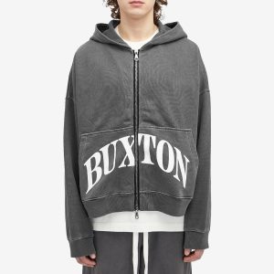 Cole Buxton Cropped Logo Zip Hoodie