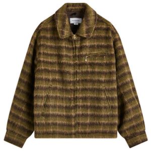 THISISNEVERTHAT Brushed Wool Check Jacket