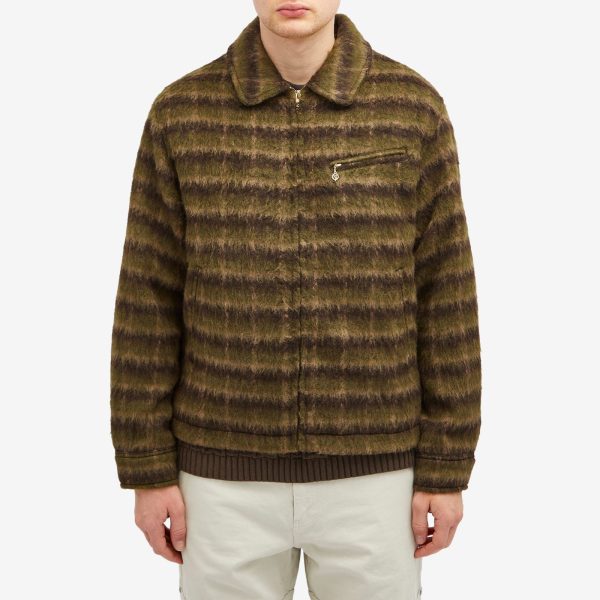 THISISNEVERTHAT Brushed Wool Check Jacket