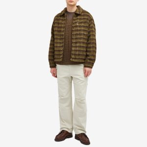 THISISNEVERTHAT Brushed Wool Check Jacket