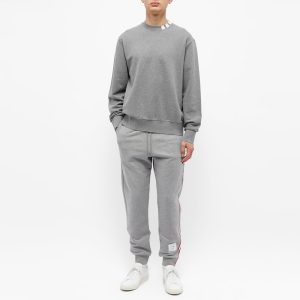 Thom Browne 4 Bar Mock Neck Sweat