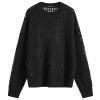 Cole Buxton Open Weave Knitted Jumper