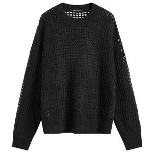 Cole Buxton Open Weave Knitted Jumper