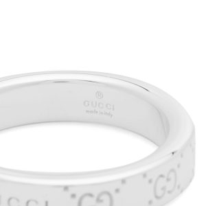 Gucci Signature GG 4mm Ring