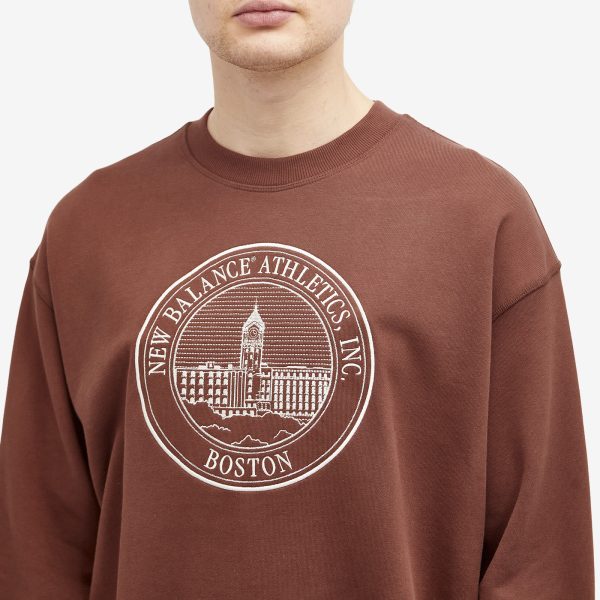 New Balance Varsity Oversized Crewneck Sweat