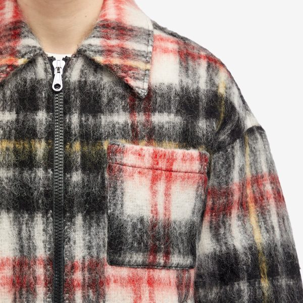 Cole Buxton AW24 Wool Zip Overshirt