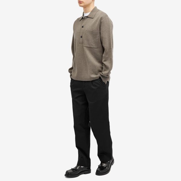 Norse Projects Kian Merino Cotton Milano Polo