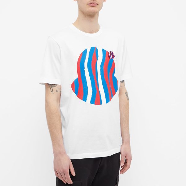 Moncler Wavy Logo T-Shirt