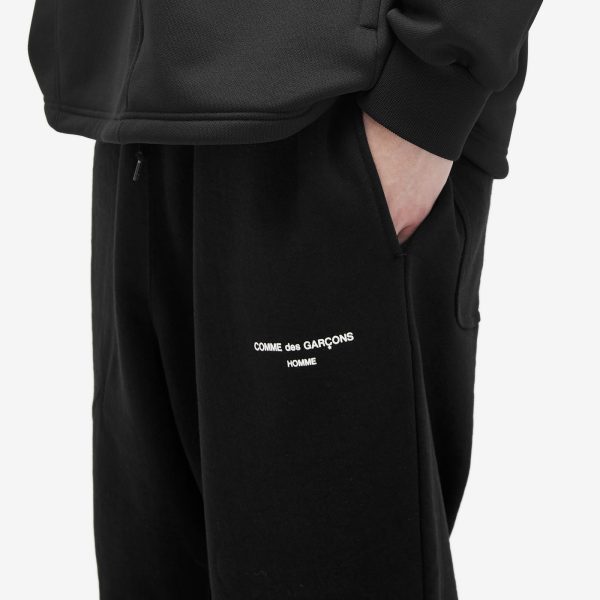 Comme des Garçons Homme Logo Sweat Pant