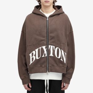 Cole Buxton Cropped Logo Zip Hoodie