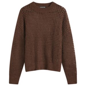 Cole Buxton Open Weave Knitted Jumper