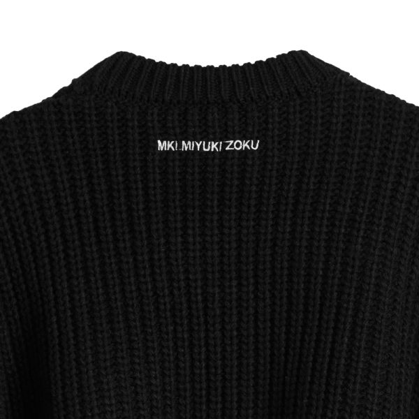 MKI Chunky Rib Knit Crewneck