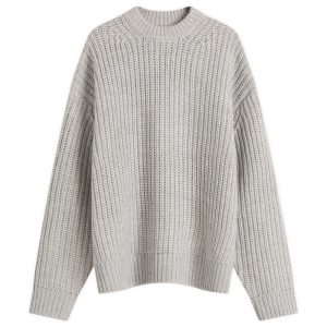 MKI Chunky Rib Knit Crewneck