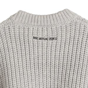 MKI Chunky Rib Knit Crewneck