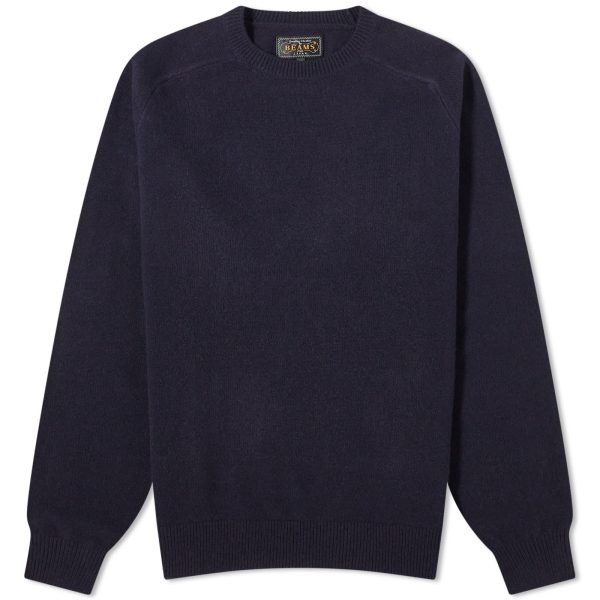 Beams Plus 9G Crew Knit