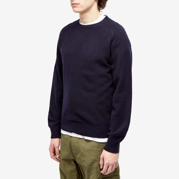 Beams Plus 9G Crew Knit