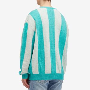 ICECREAM Stripe Knit Cardigan