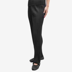 Pleats Please Issey Miyake Basics Pleats Straight Trousers