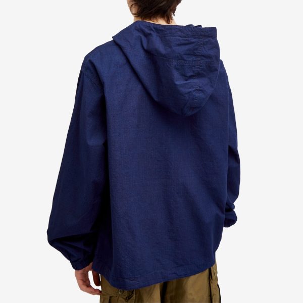 Beams Plus MIL Indigo Rip Stop Smock