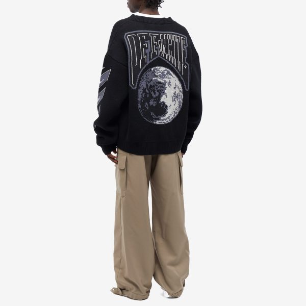 Off-White Moon Varsity Cardigan