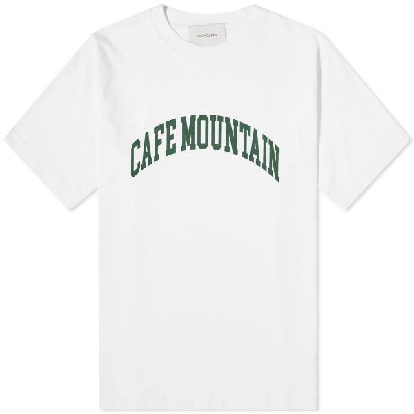 Café Mountain College Logo T-Shirt