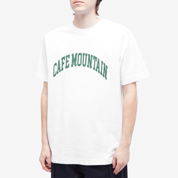 Café Mountain College Logo T-Shirt