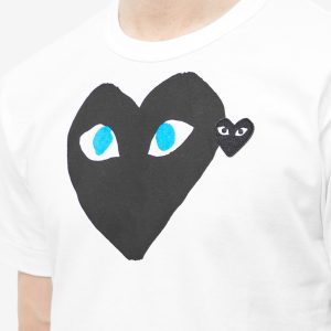 Comme des Garcons Play Double Heart Logo T-Shirt