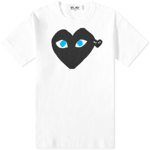 Comme des Garcons Play Double Heart Logo T-Shirt