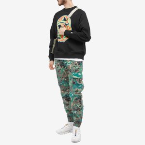 Billionaire Boys Club Heat Map Helmet Logo Crewneck