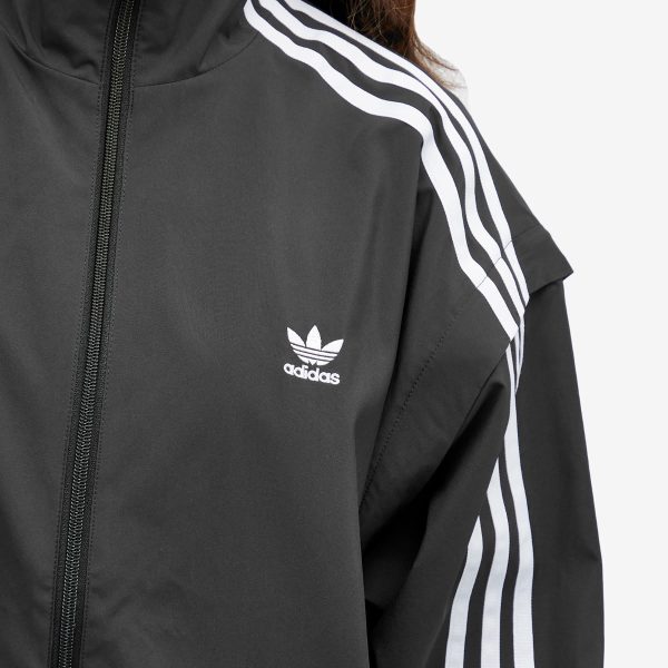 Adidas Oversized Zip Off Track Top