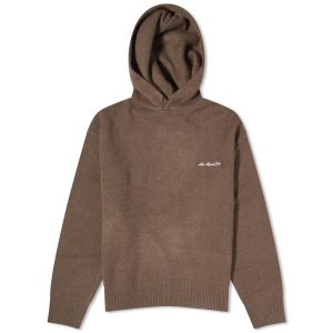 MKI Mohair Blend Knit Hoodie