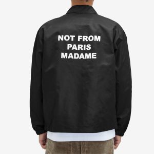 Drôle de Monsieur Slogan Coach Jacket