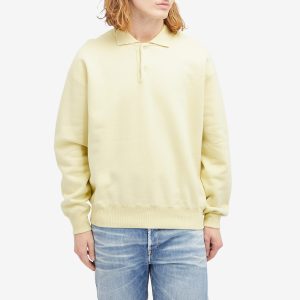 Auralee Super Soft Polo Sweat