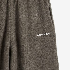 MKI Mohair Blend Knit Wide Leg Joggers