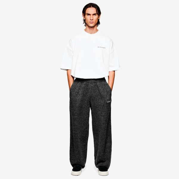 MKI Mohair Blend Knit Wide Leg Joggers