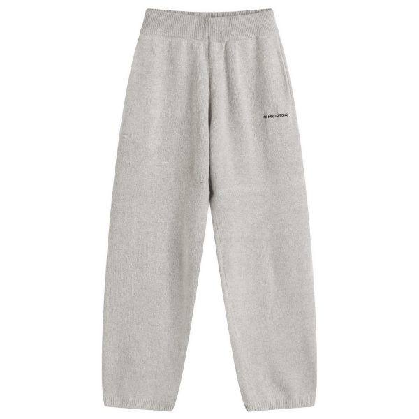 MKI Mohair Blend Knit Wide Leg Joggers