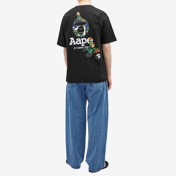 AAPE Planet Earth T-Shirt