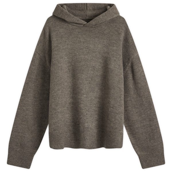 MKI Mohair Blend Knit Hoodie