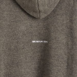 MKI Mohair Blend Knit Hoodie