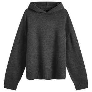 MKI Mohair Blend Knit Hoodie