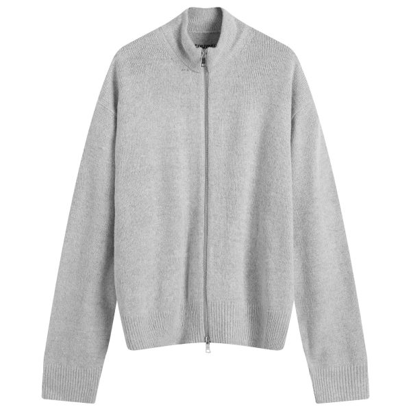 MKI Mohair Blend Knit Track Jacket