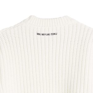 MKI Chunky Rib Knit Crewneck