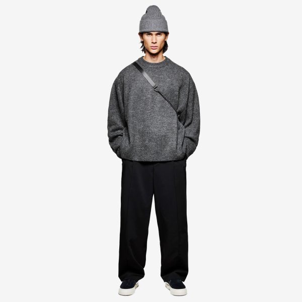 MKI Mohair Blend Knit Crew