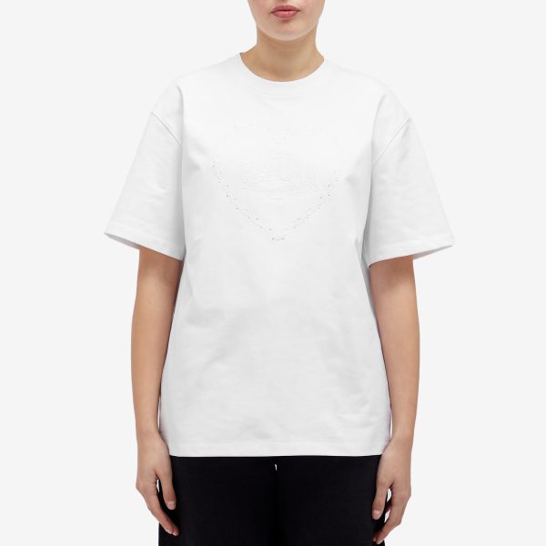 GANNI Heart Drop Shoulder T-Shirt