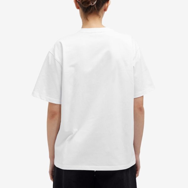 GANNI Heart Drop Shoulder T-Shirt