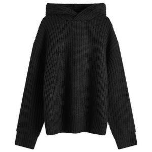 MKI Chunky Rib Knit Hoodie